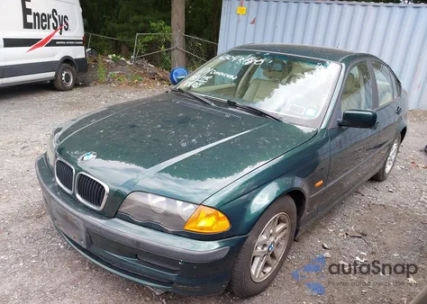 2000 BMW 323I из США, поврежденный, VIN WBAAM3346YFP70847